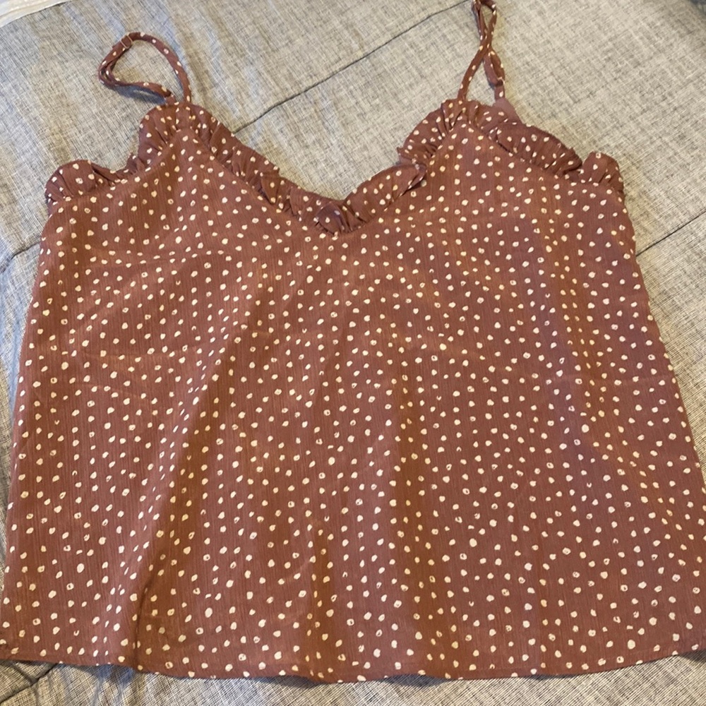 Mauve pink tank top